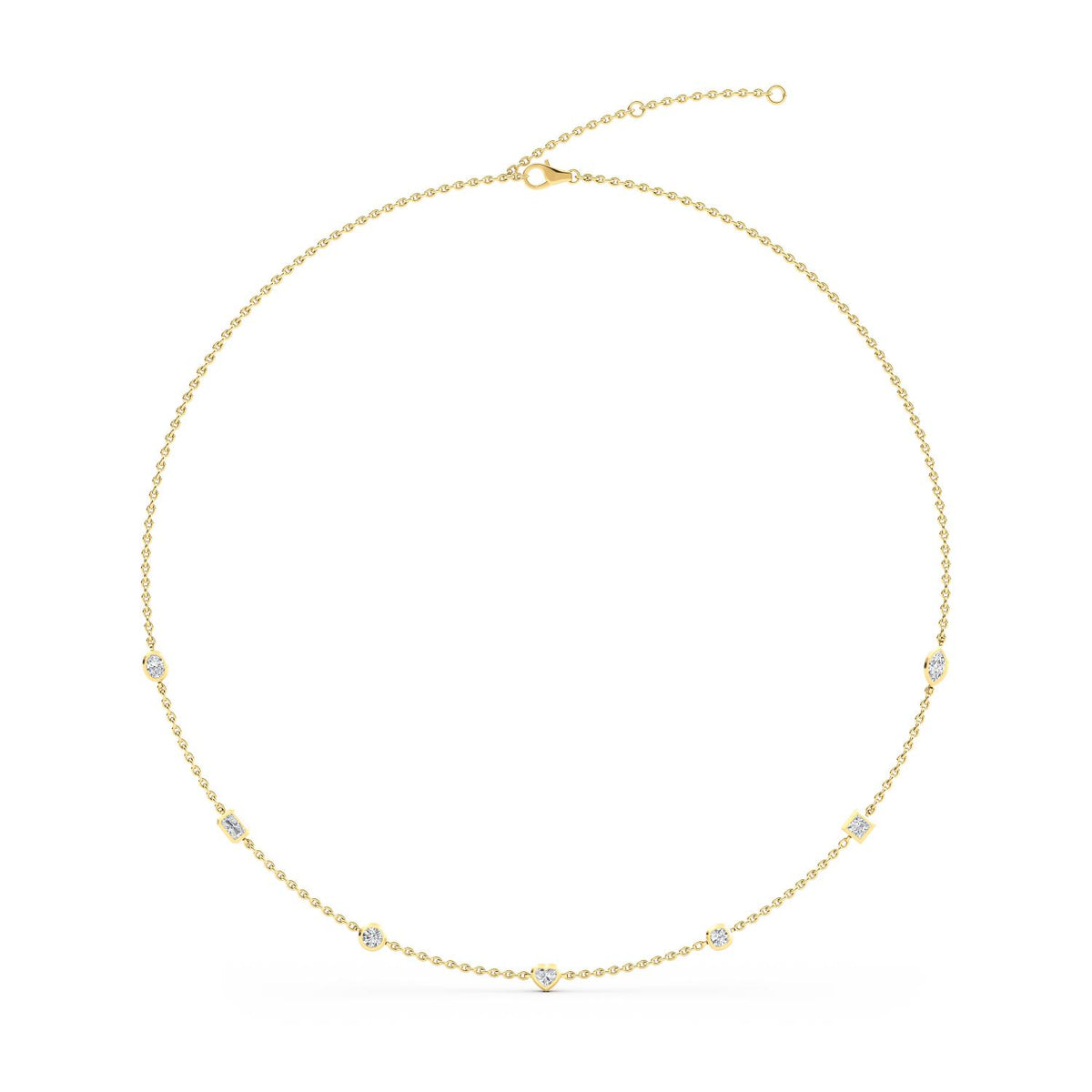 Lab Grown Diamond NECKLACE 1.09 ctw N08220MS-1
