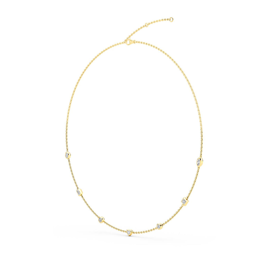 Lab Grown Diamond NECKLACE 1.09 ctw N08220MS-1