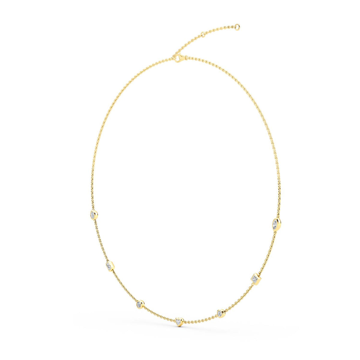 Lab Grown Diamond NECKLACE 1.09 ctw N08220MS-1