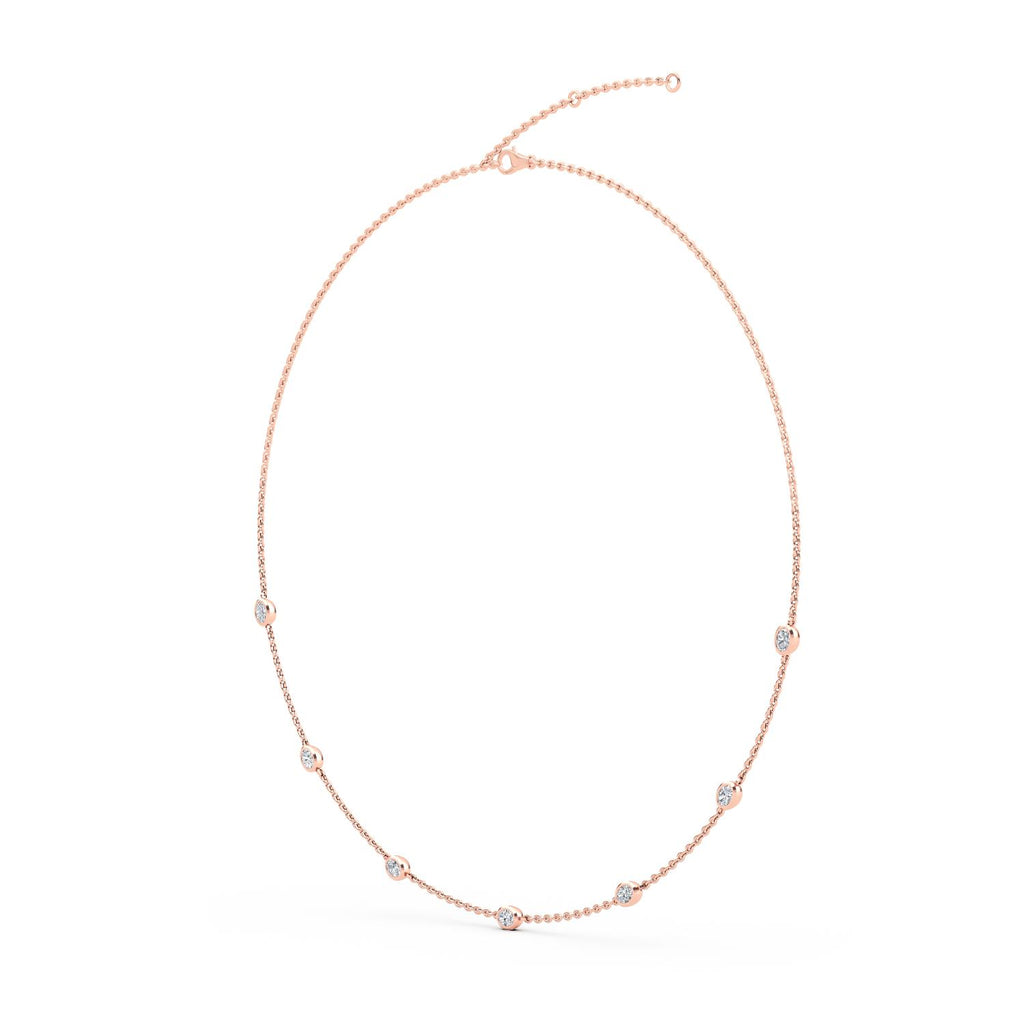 Lab Grown Diamond NECKLACE 1.12 ctw N08220OV-1