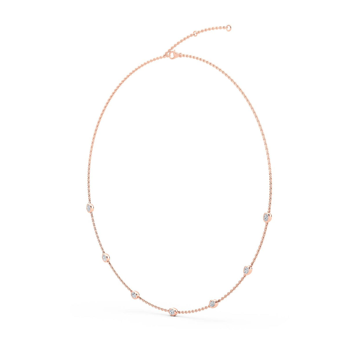 Lab Grown Diamond NECKLACE 1.12 ctw N08220OV-1