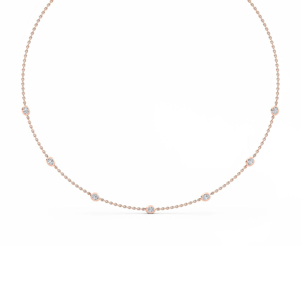 Lab Grown Diamond NECKLACE 1.12 ctw N08220OV-1