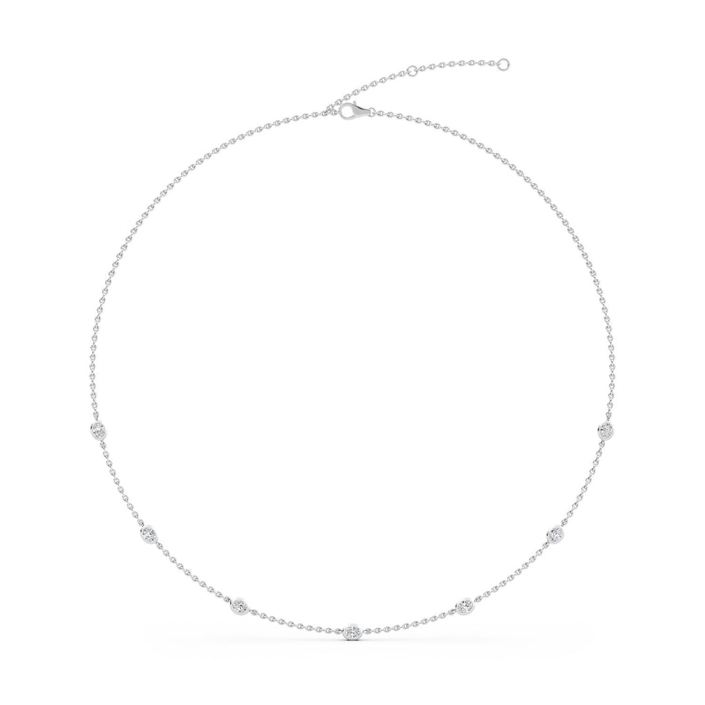 Lab Grown Diamond NECKLACE 1.12 ctw N08220OV-1