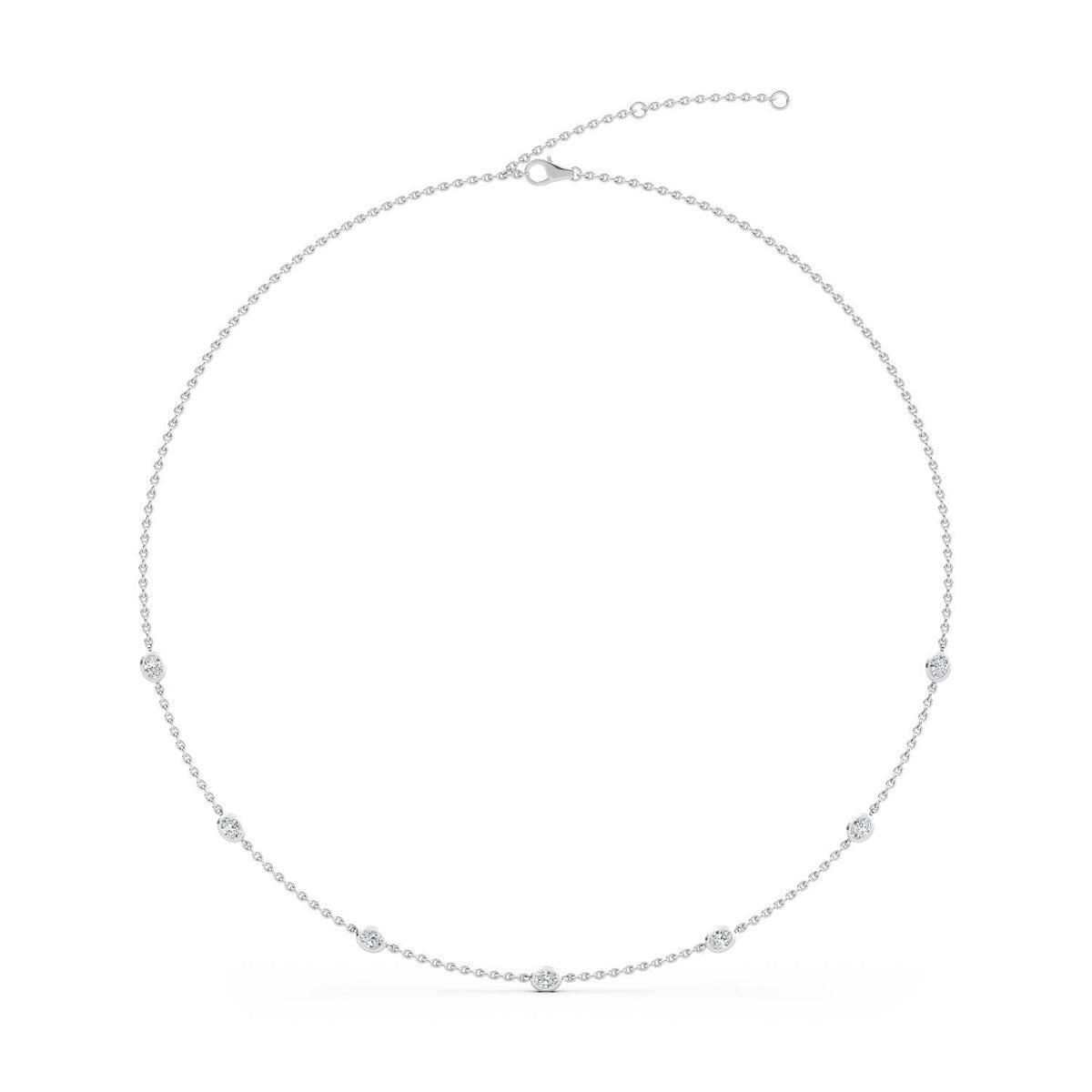 Lab Grown Diamond NECKLACE 1.12 ctw N08220OV-1