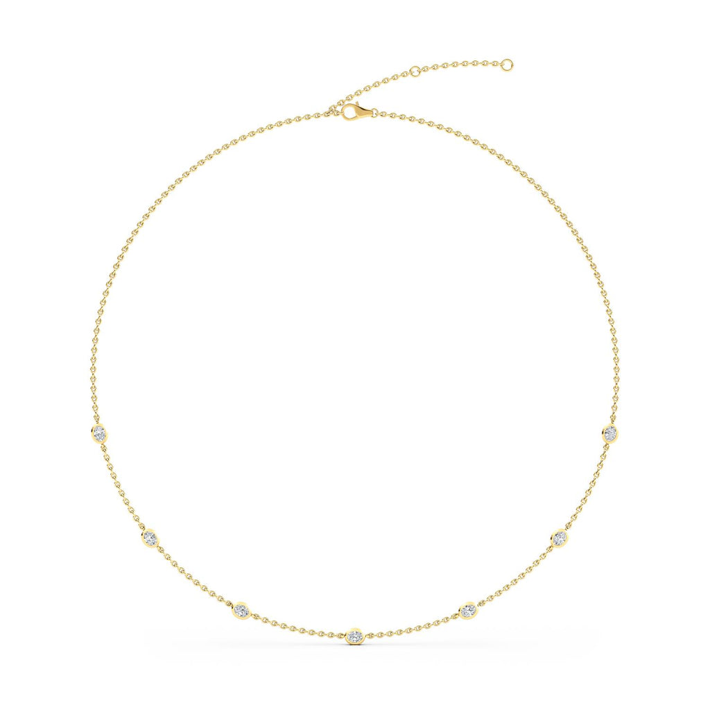 Lab Grown Diamond NECKLACE 1.12 ctw N08220OV-1