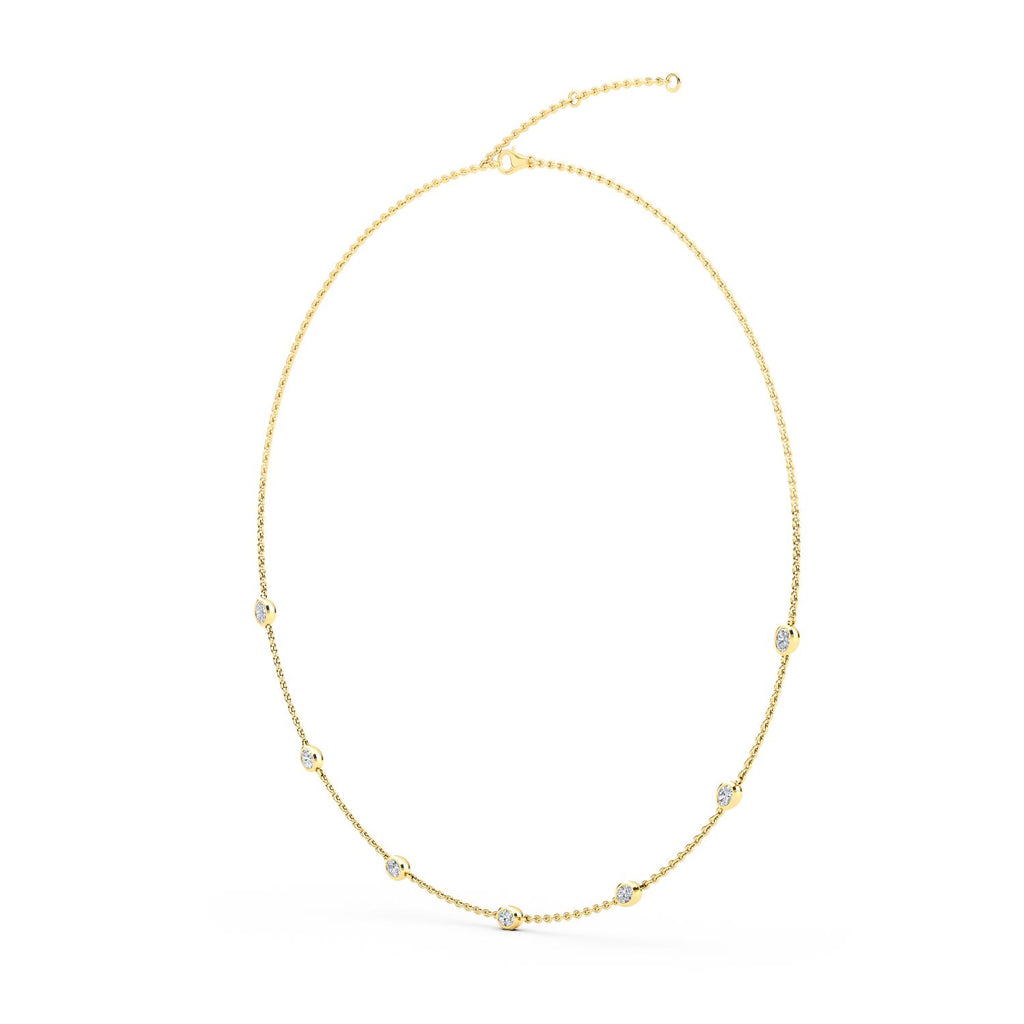 Lab Grown Diamond NECKLACE 1.12 ctw N08220OV-1