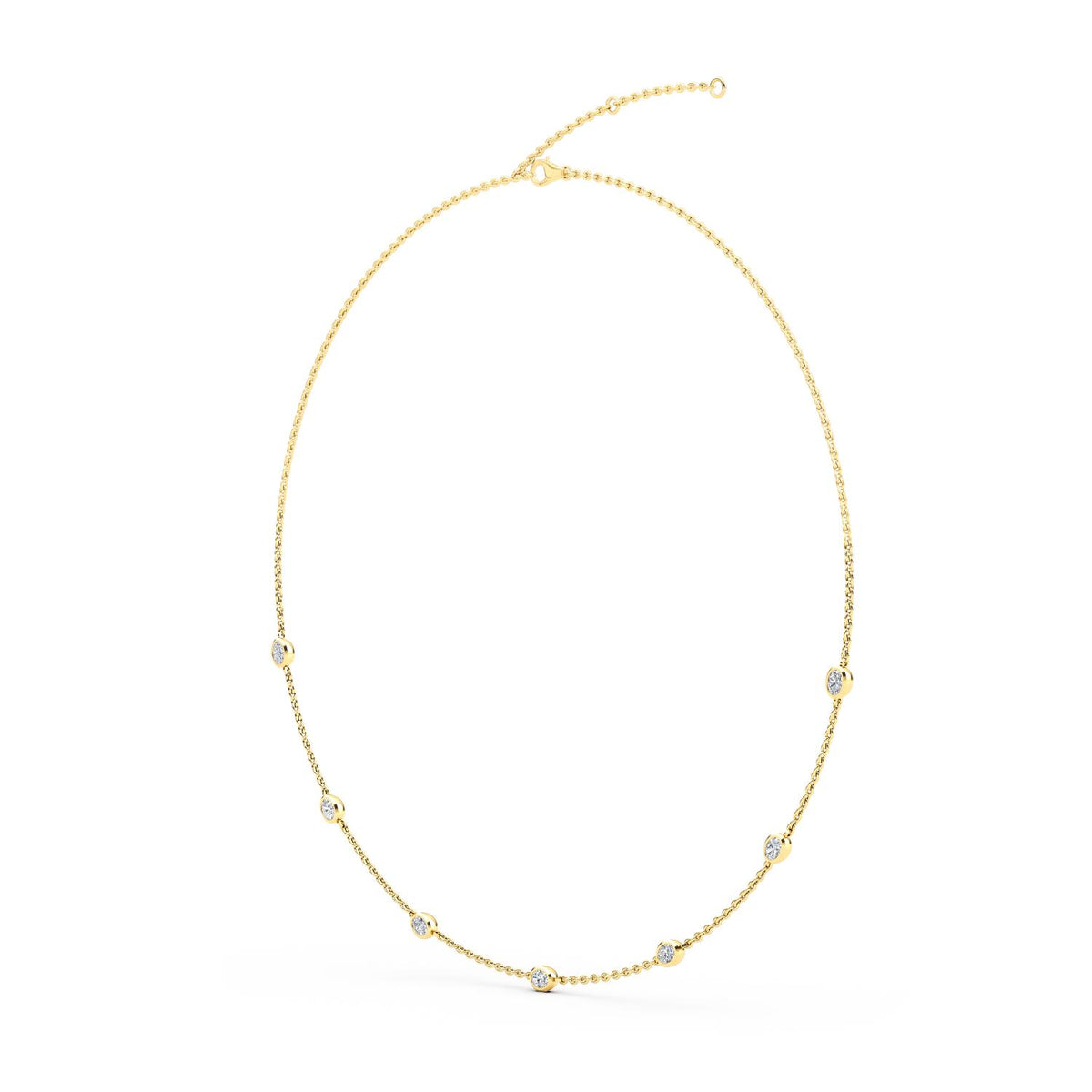 Lab Grown Diamond NECKLACE 1.12 ctw N08220OV-1