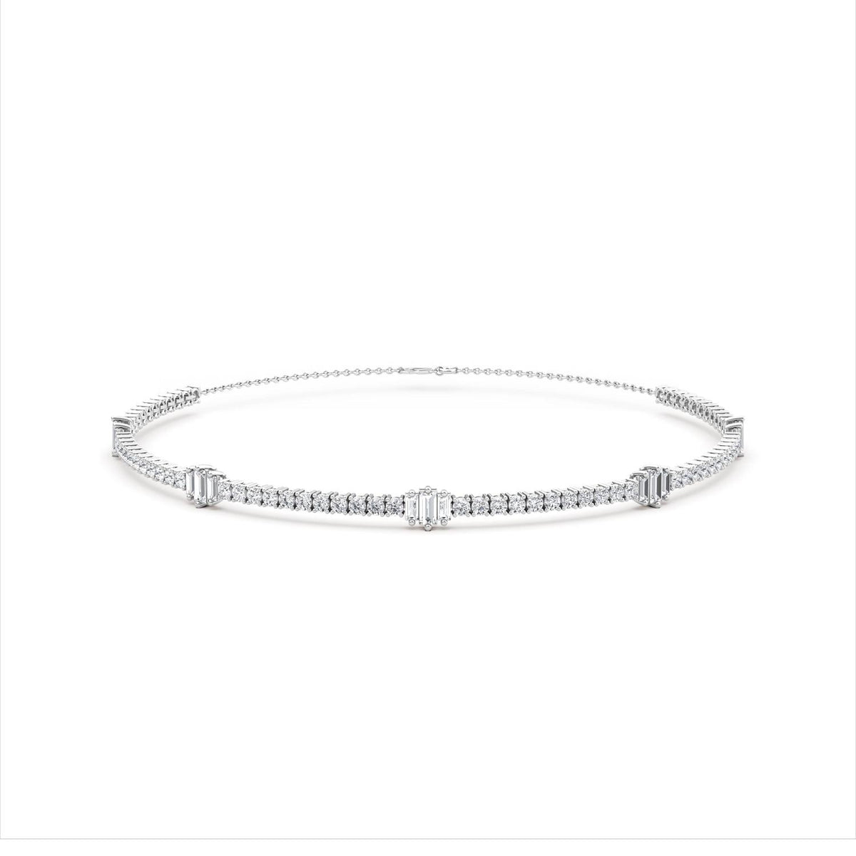 Lab Grown Diamond NECKLACE 10.96 ctw N08252-11-14IN
