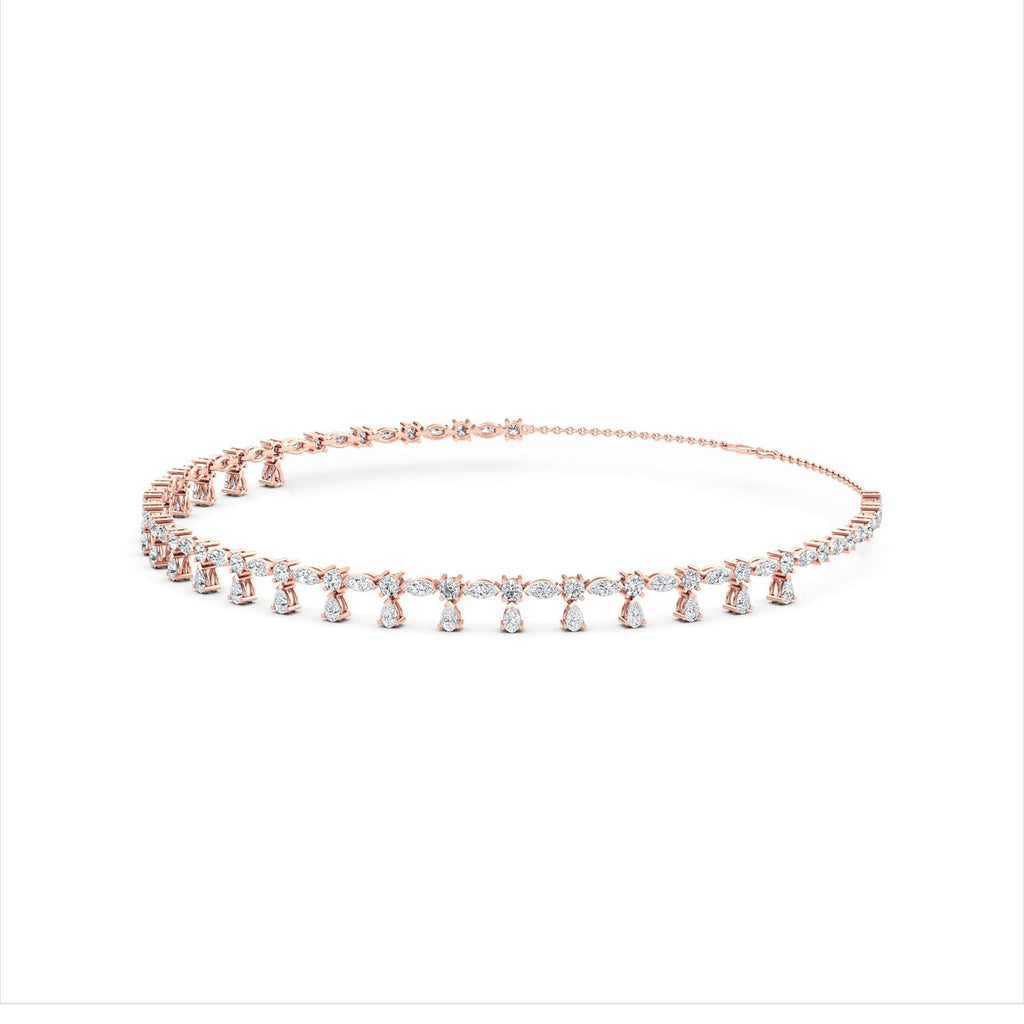 Lab Grown Diamond NECKLACE 8.00 ctw N08254-8-14IN