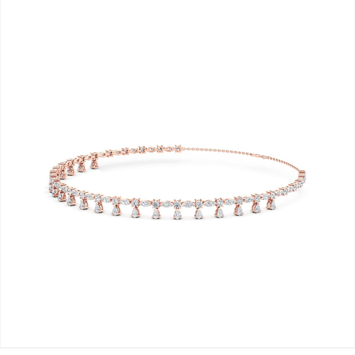 Lab Grown Diamond NECKLACE 8.00 ctw N08254-8-14IN