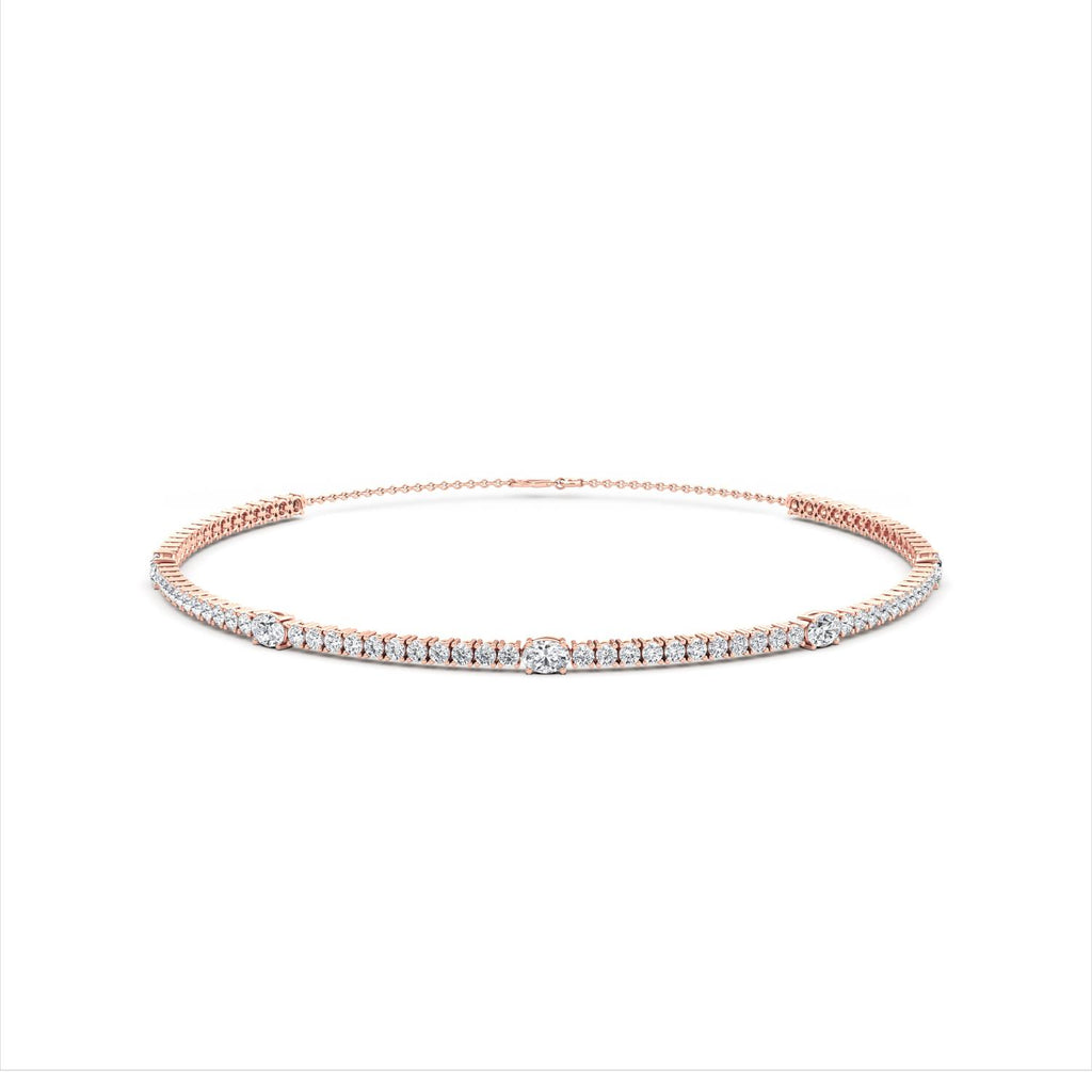 Lab Grown Diamond NECKLACE 10.42 ctw N08255-11-14IN