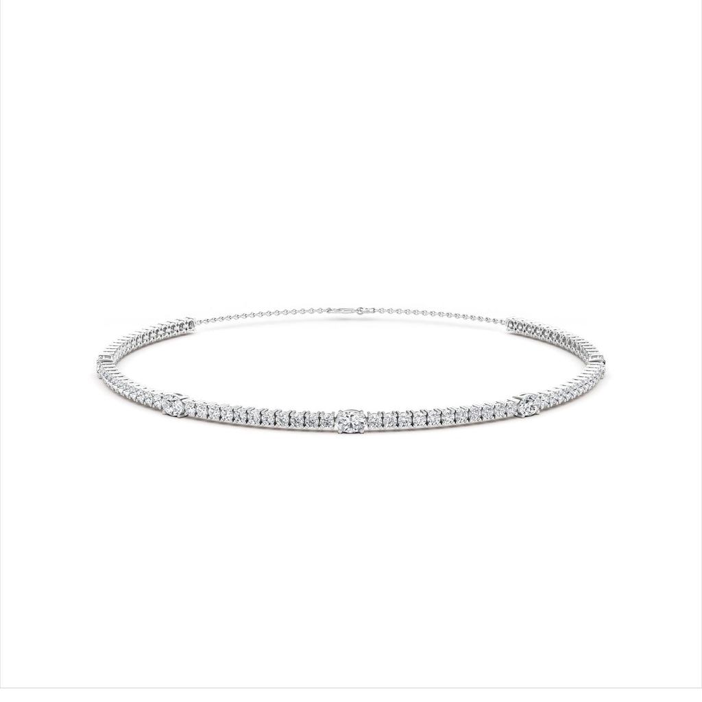 Lab Grown Diamond NECKLACE 10.42 ctw N08255-11-14IN