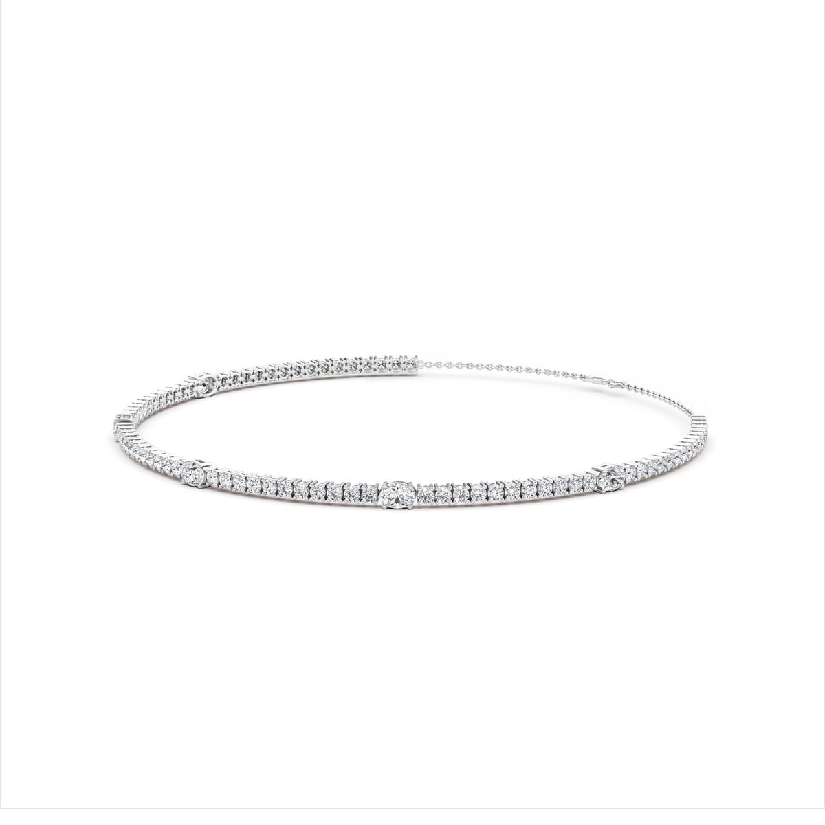 Lab Grown Diamond NECKLACE 10.42 ctw N08255-11-14IN