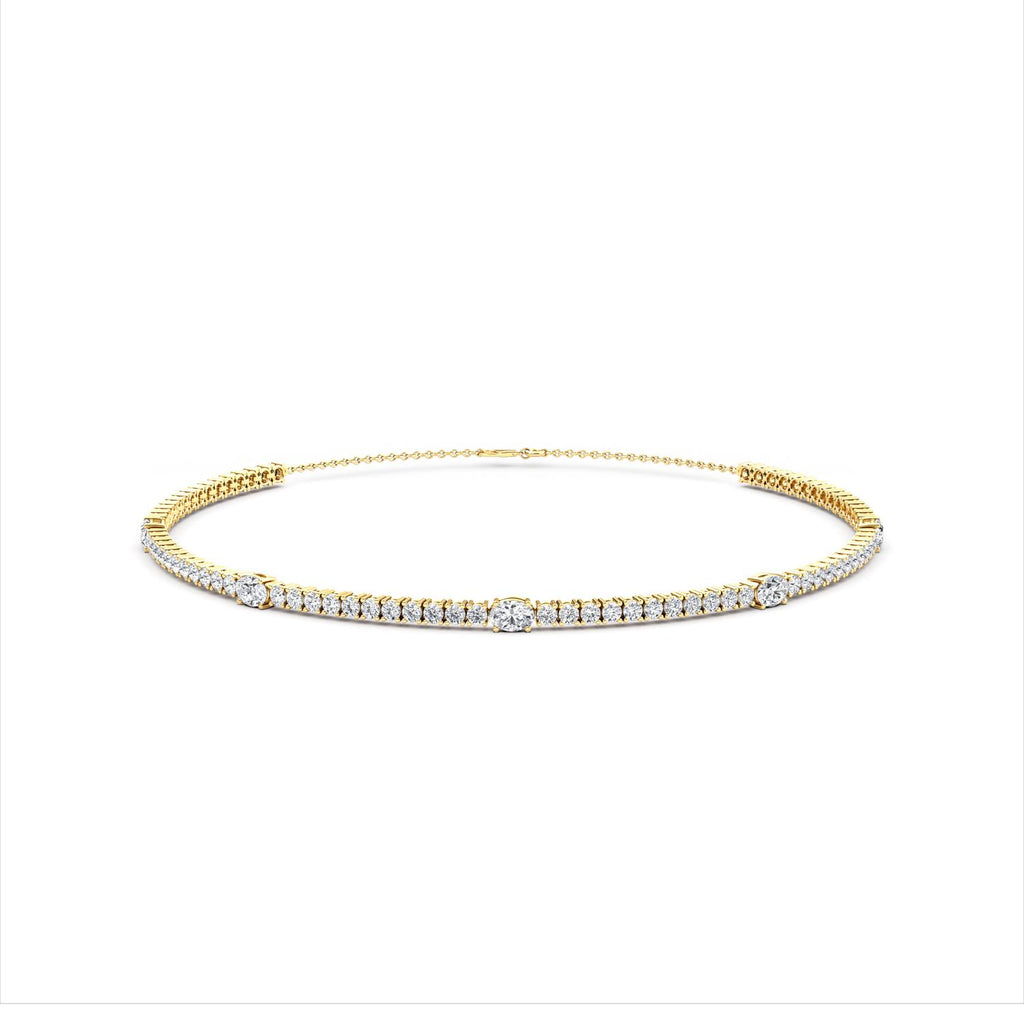Lab Grown Diamond NECKLACE 10.42 ctw N08255-11-14IN