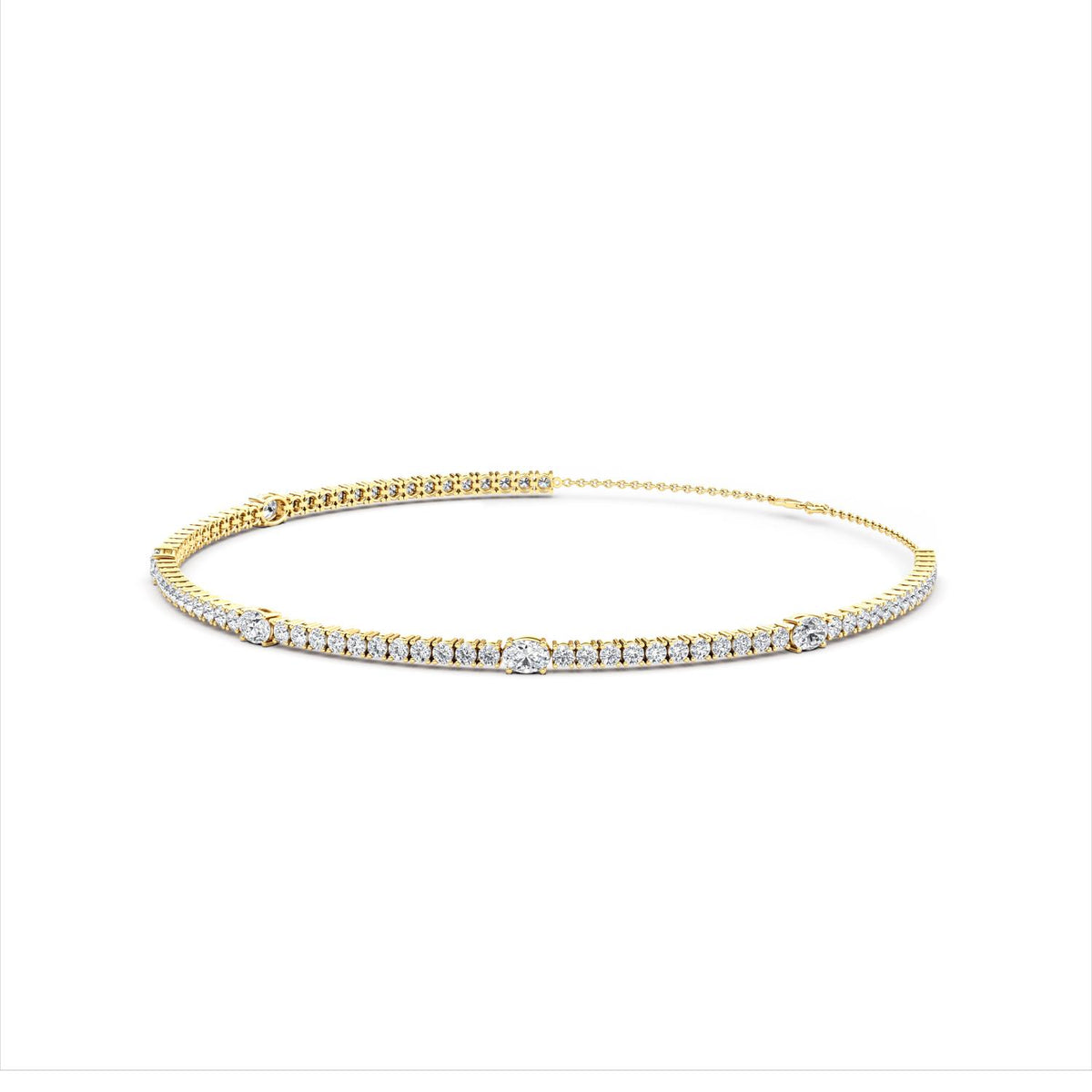 Lab Grown Diamond NECKLACE 10.42 ctw N08255-11-14IN