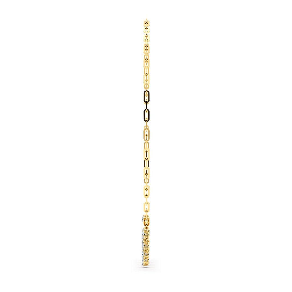 Lab Grown Diamond NECKLACE 4.40 ctw N08256-4.38CT-18IN