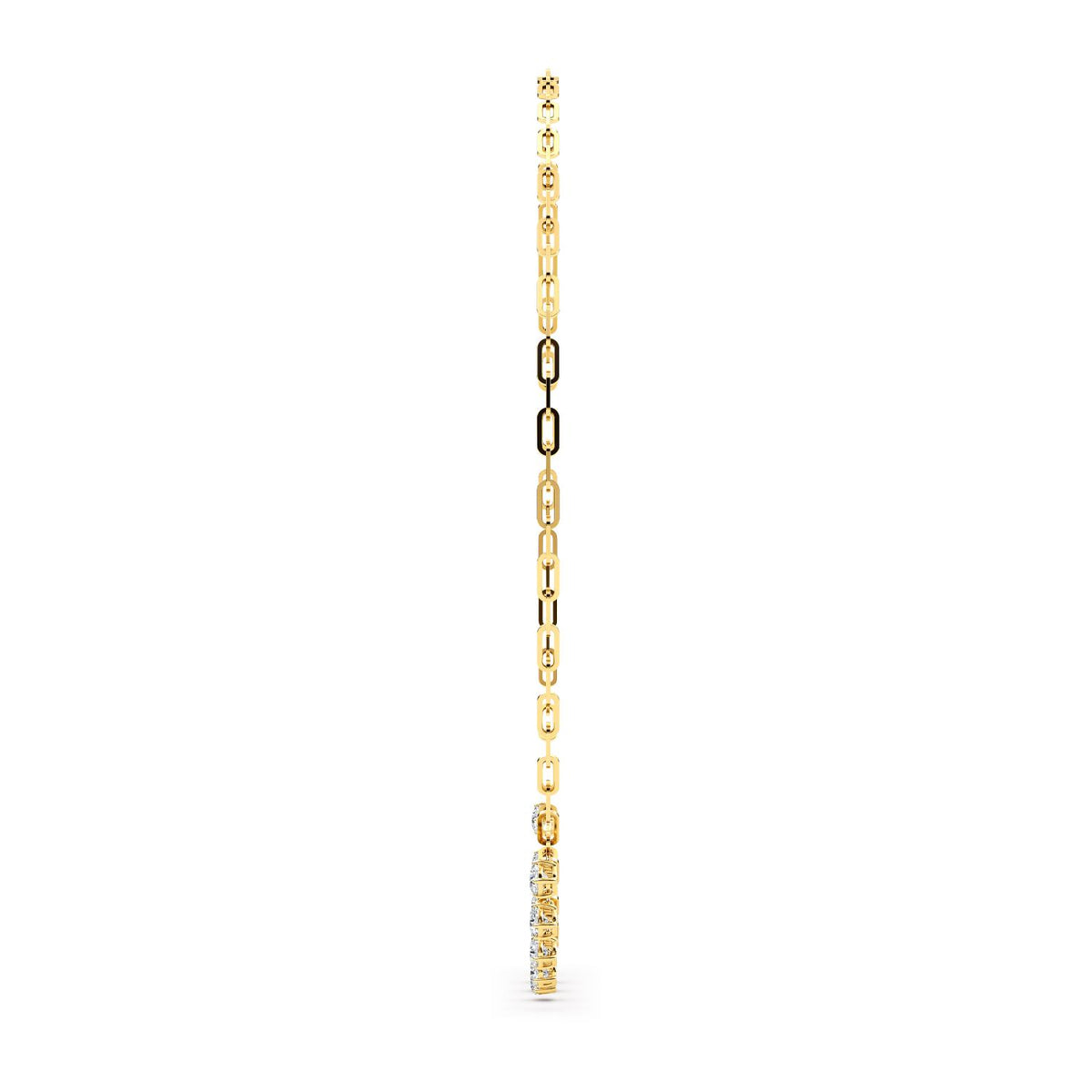 Lab Grown Diamond NECKLACE 4.40 ctw N08256-4.38CT-18IN