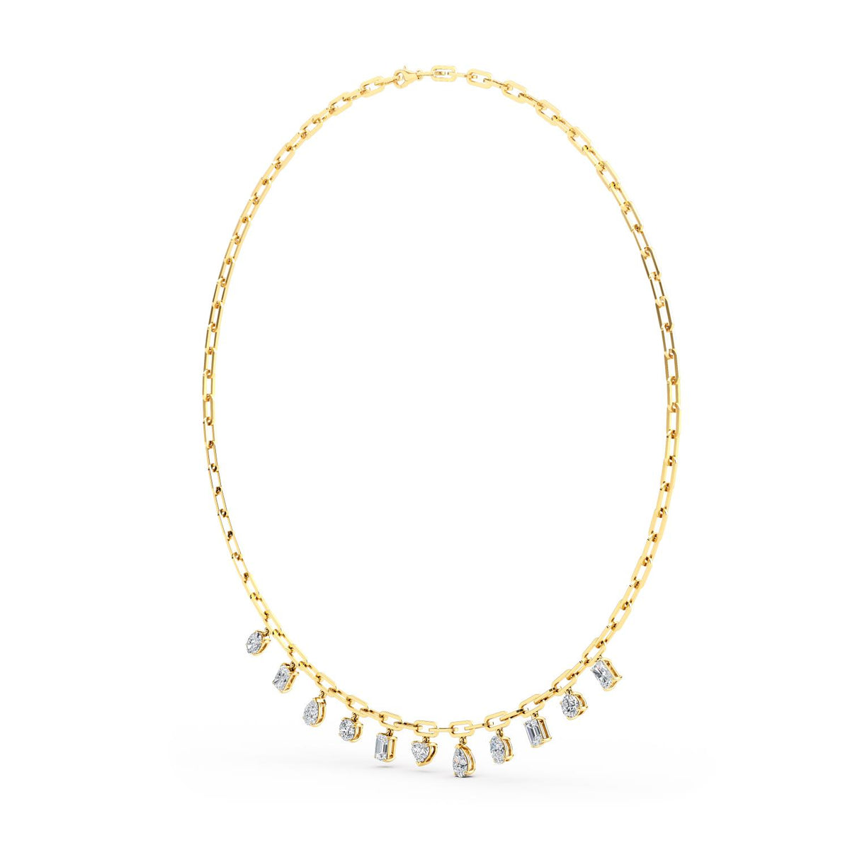 Lab Grown Diamond NECKLACE 4.53 ctw N08258-4.63CT-18IN