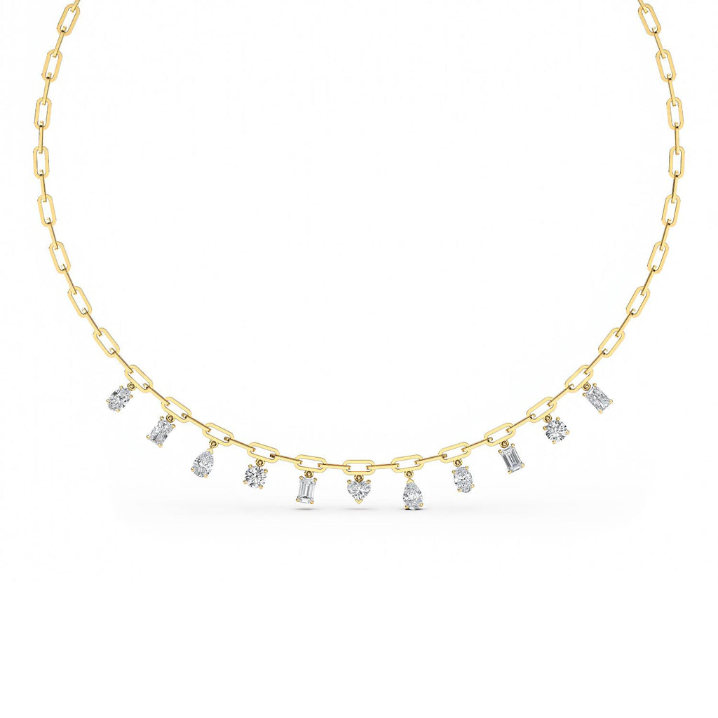 Lab Grown Diamond NECKLACE 4.53 ctw N08258-4.63CT-18IN