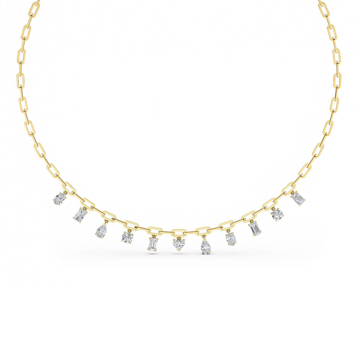 Lab Grown Diamond NECKLACE 4.53 ctw N08258-4.63CT-18IN