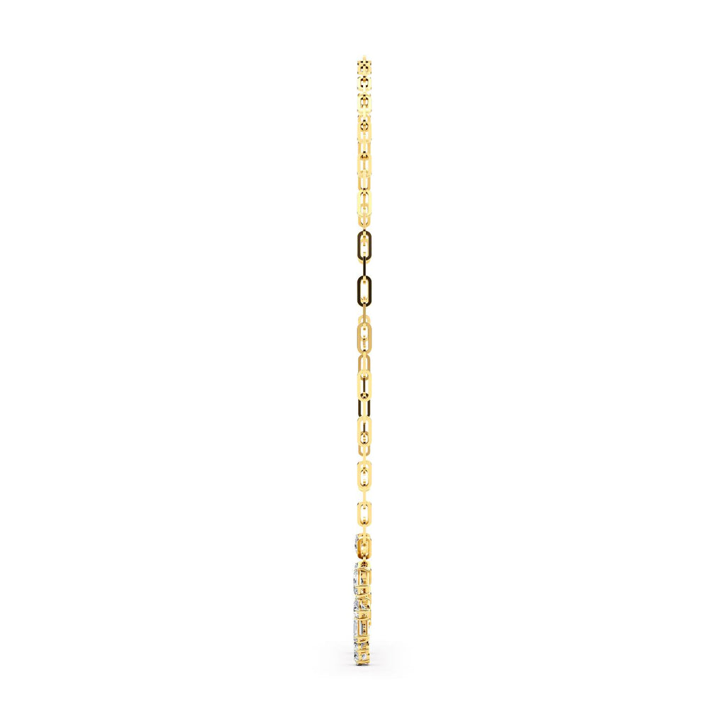 Lab Grown Diamond NECKLACE 4.53 ctw N08258-4.63CT-18IN