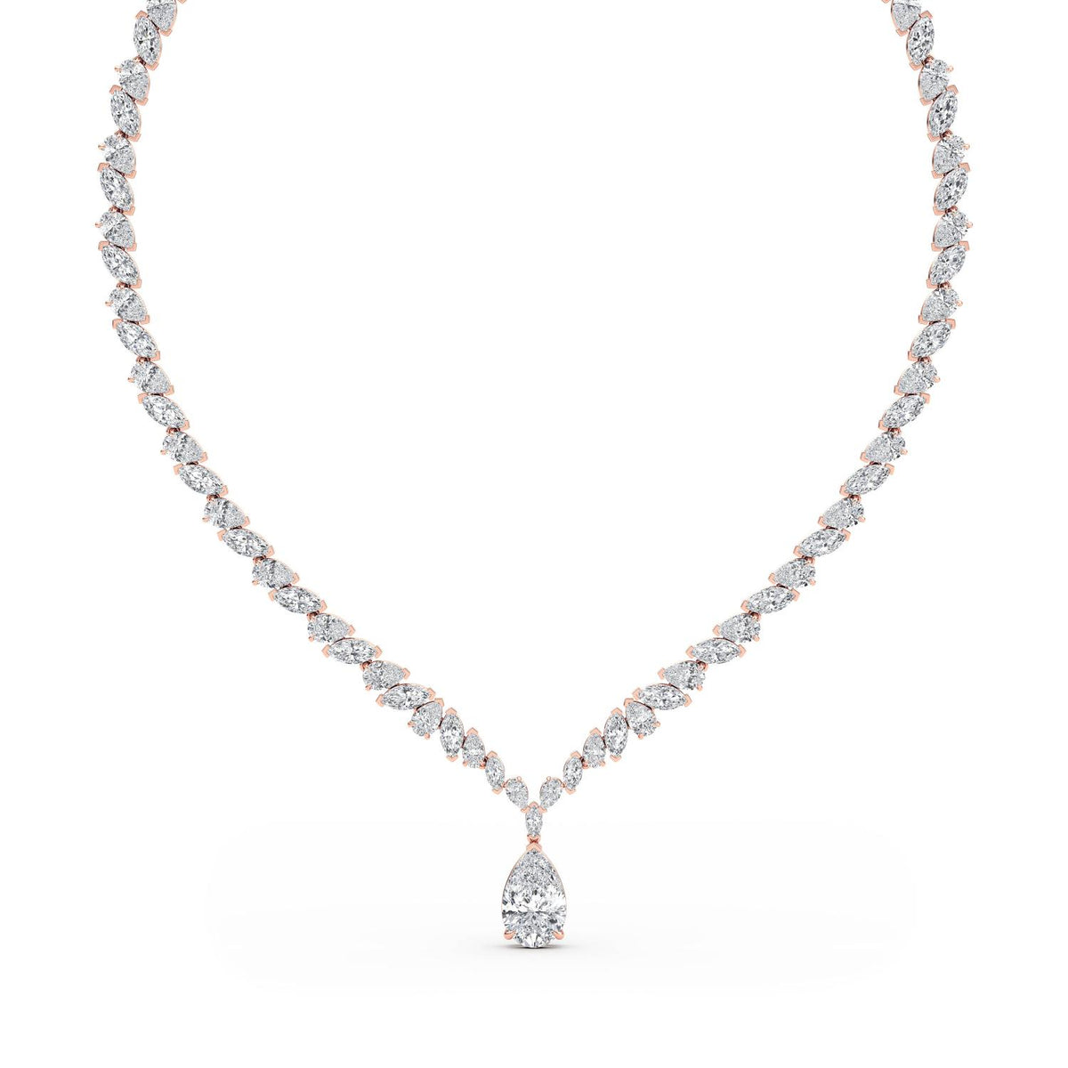 Lab Grown Diamond NECKLACE 35.78 ctw N08260-34.10CT-16IN
