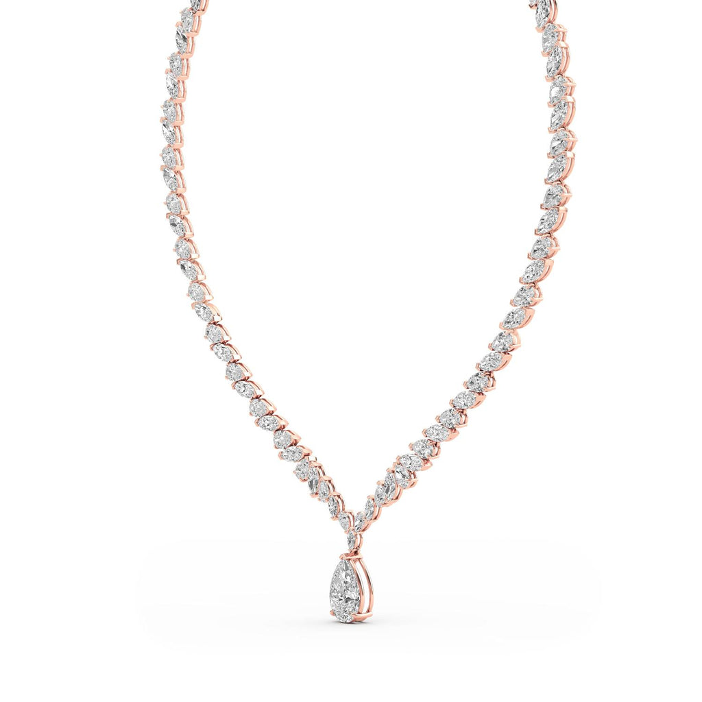 Lab Grown Diamond NECKLACE 35.78 ctw N08260-34.10CT-16IN