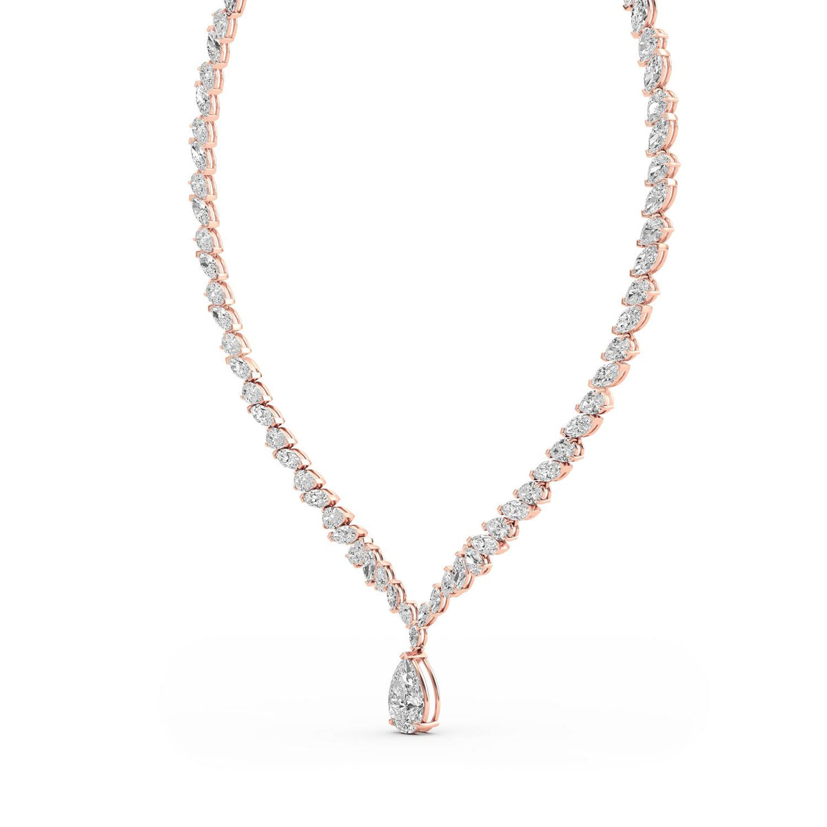 Lab Grown Diamond NECKLACE 35.78 ctw N08260-34.10CT-16IN