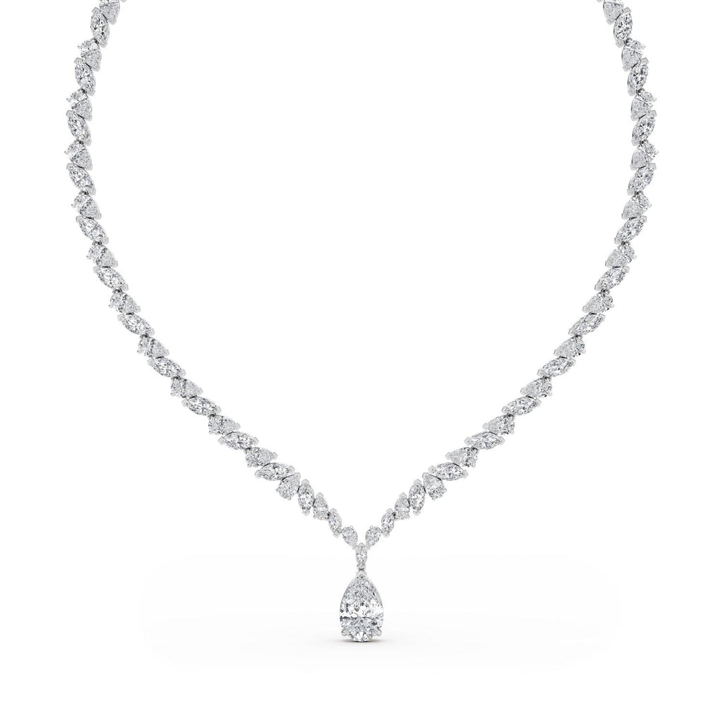 Lab Grown Diamond NECKLACE 35.78 ctw N08260-34.10CT-16IN