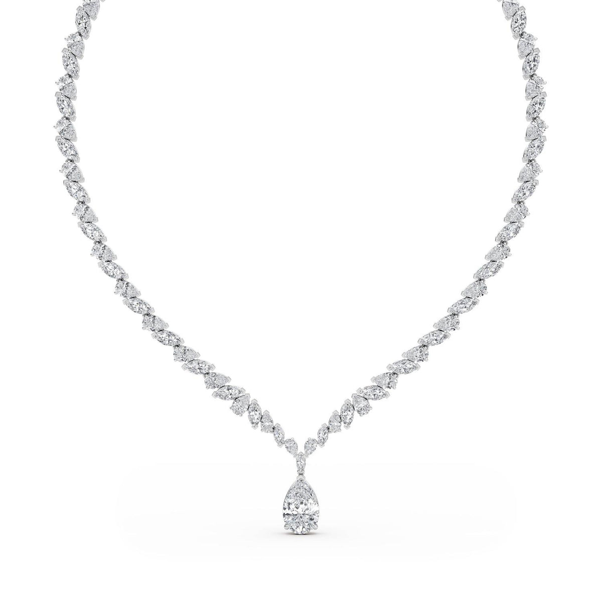 Lab Grown Diamond NECKLACE 35.78 ctw N08260-34.10CT-16IN