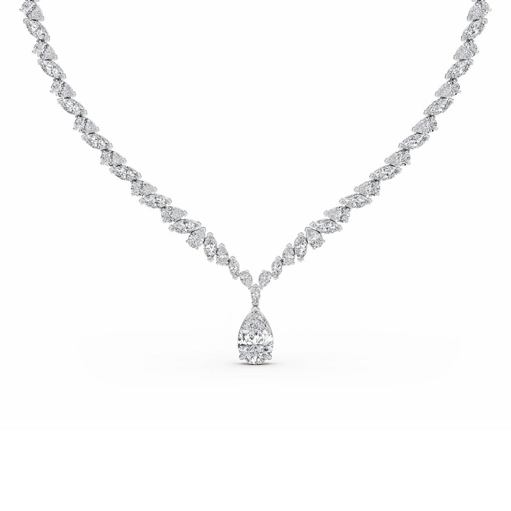 Lab Grown Diamond NECKLACE 35.78 ctw N08260-34.10CT-16IN