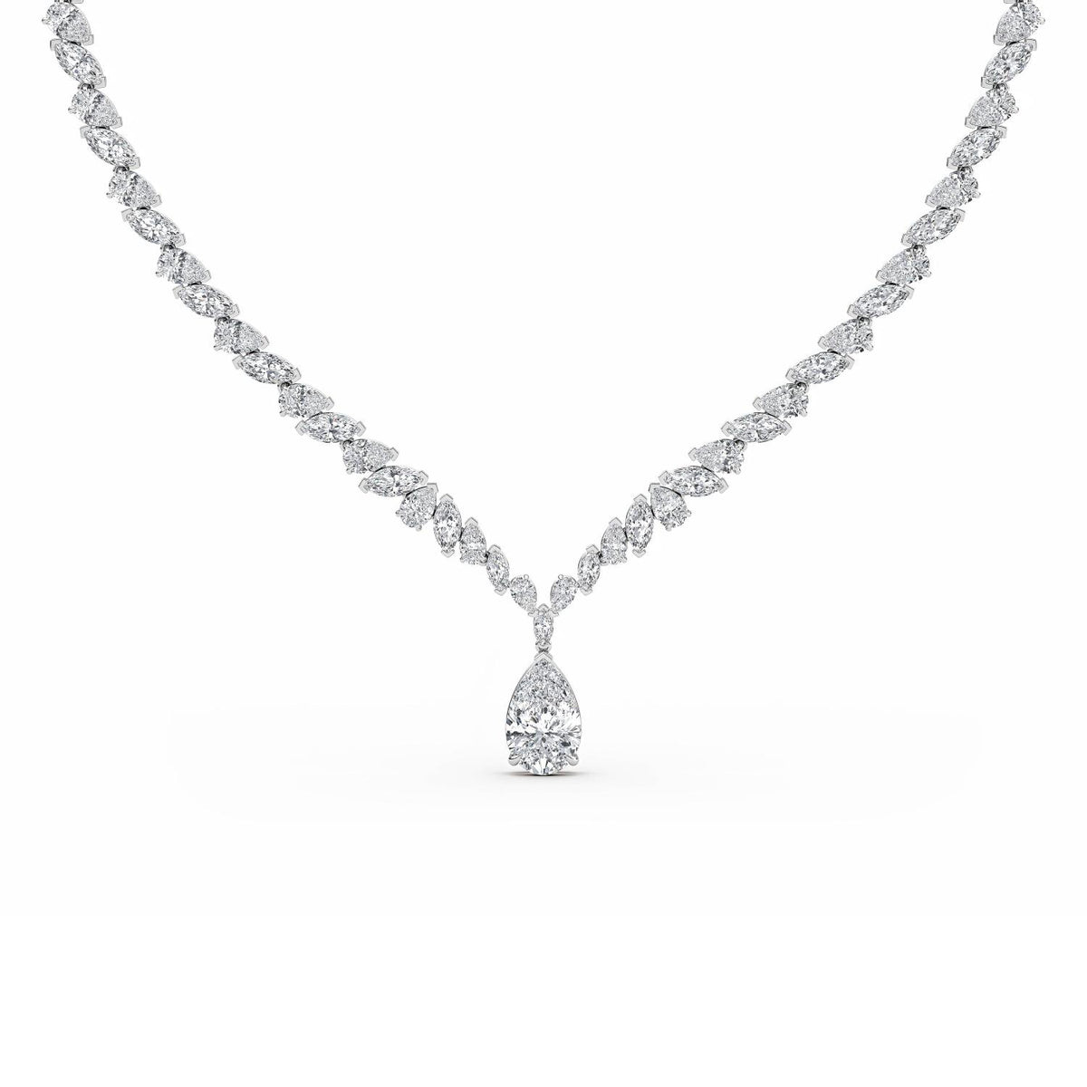 Lab Grown Diamond NECKLACE 35.78 ctw N08260-34.10CT-16IN