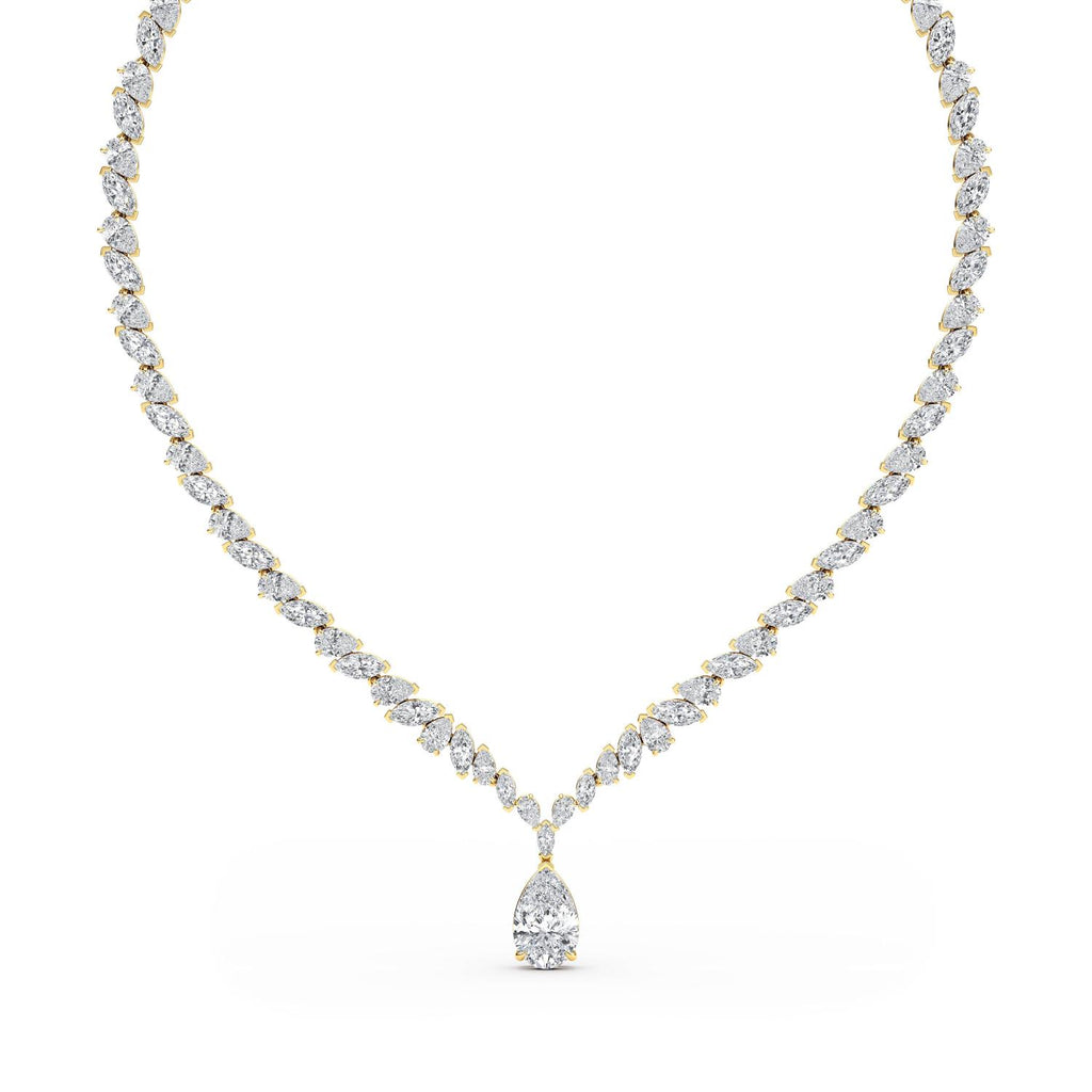 Lab Grown Diamond NECKLACE 35.78 ctw N08260-34.10CT-16IN