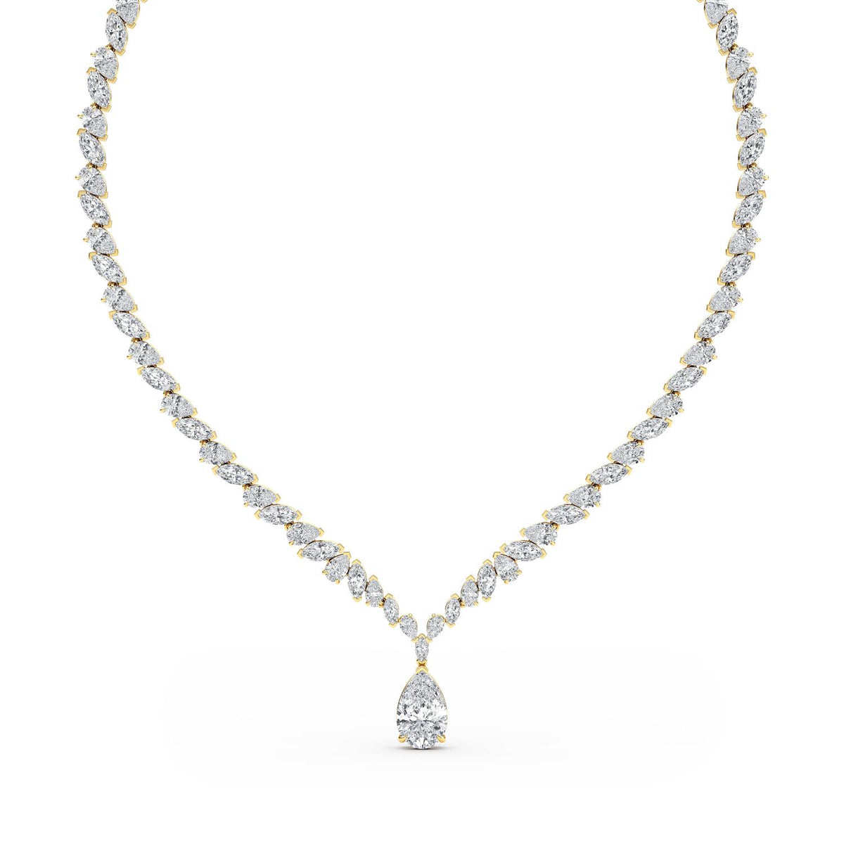 Lab Grown Diamond NECKLACE 35.78 ctw N08260-34.10CT-16IN