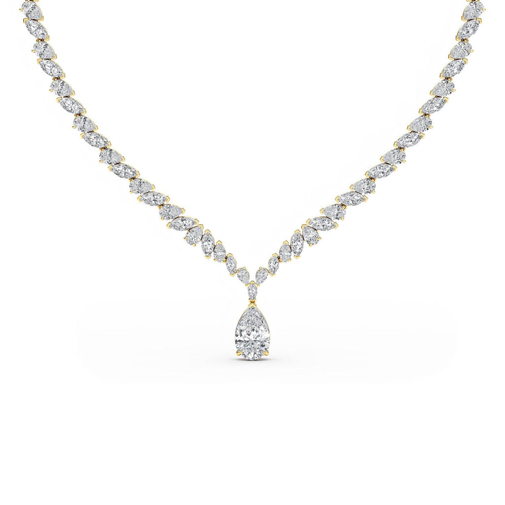 Lab Grown Diamond NECKLACE 35.78 ctw N08260-34.10CT-16IN