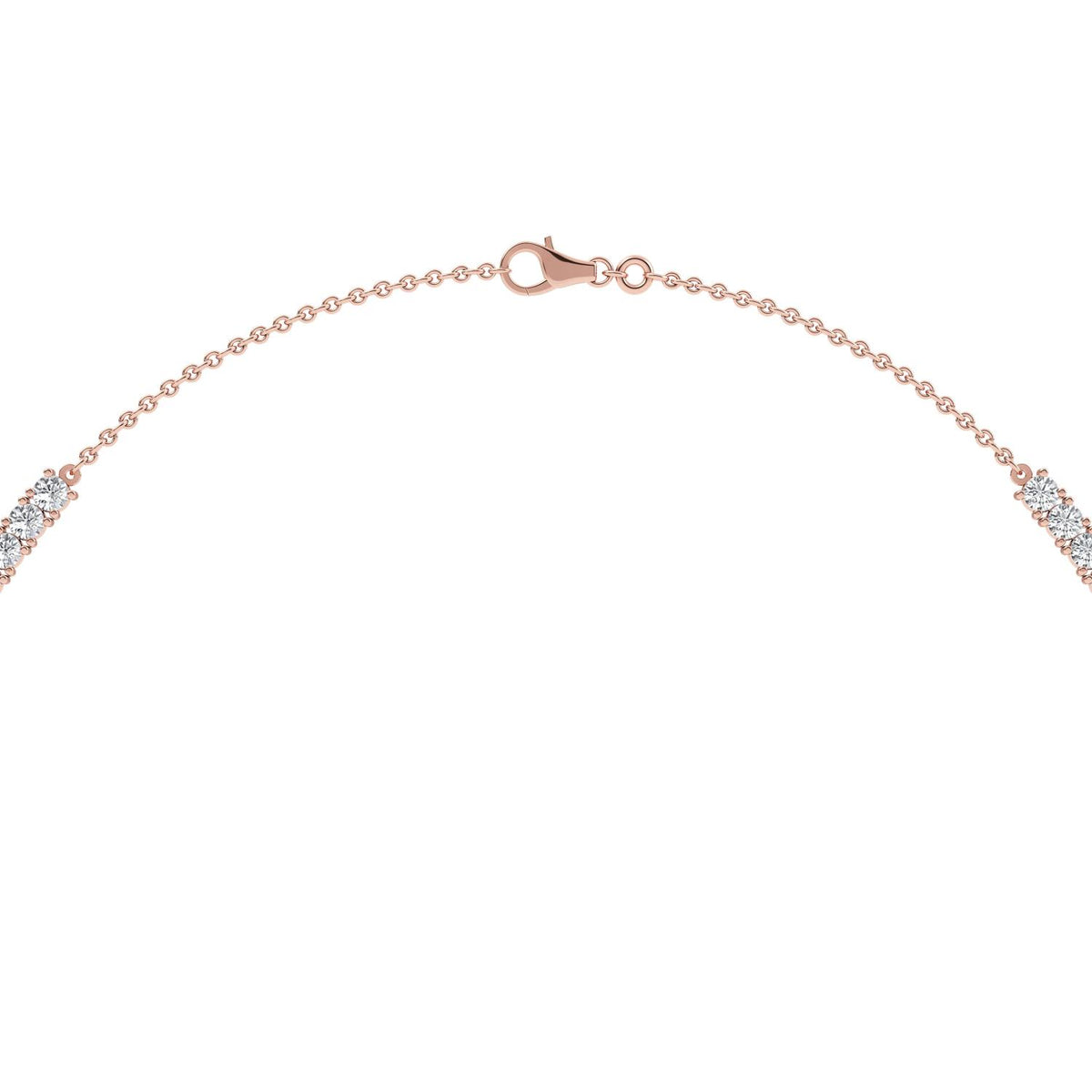 Lab Grown Diamond NECKLACE 12.43 ctw N08312_D-9.20CT-14IN
