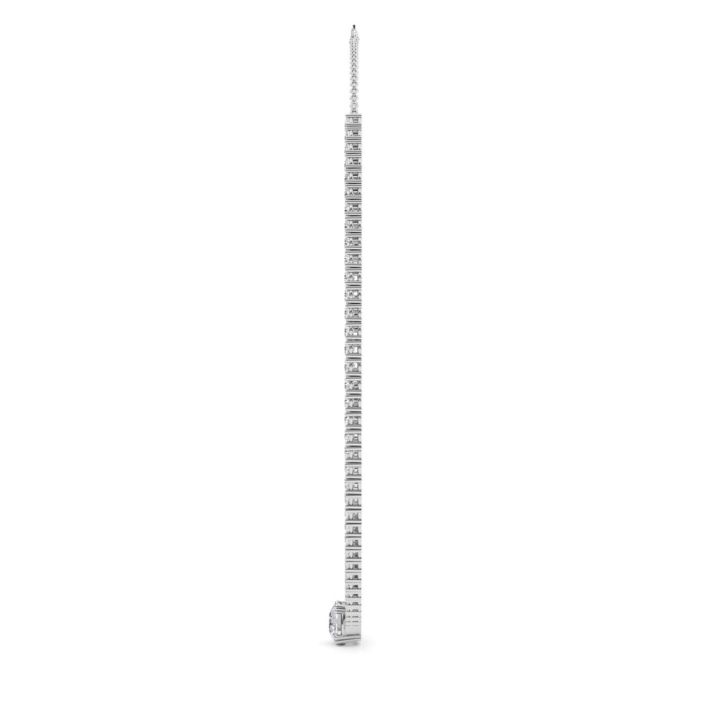 Lab Grown Diamond NECKLACE 12.43 ctw N08312_D-9.20CT-14IN