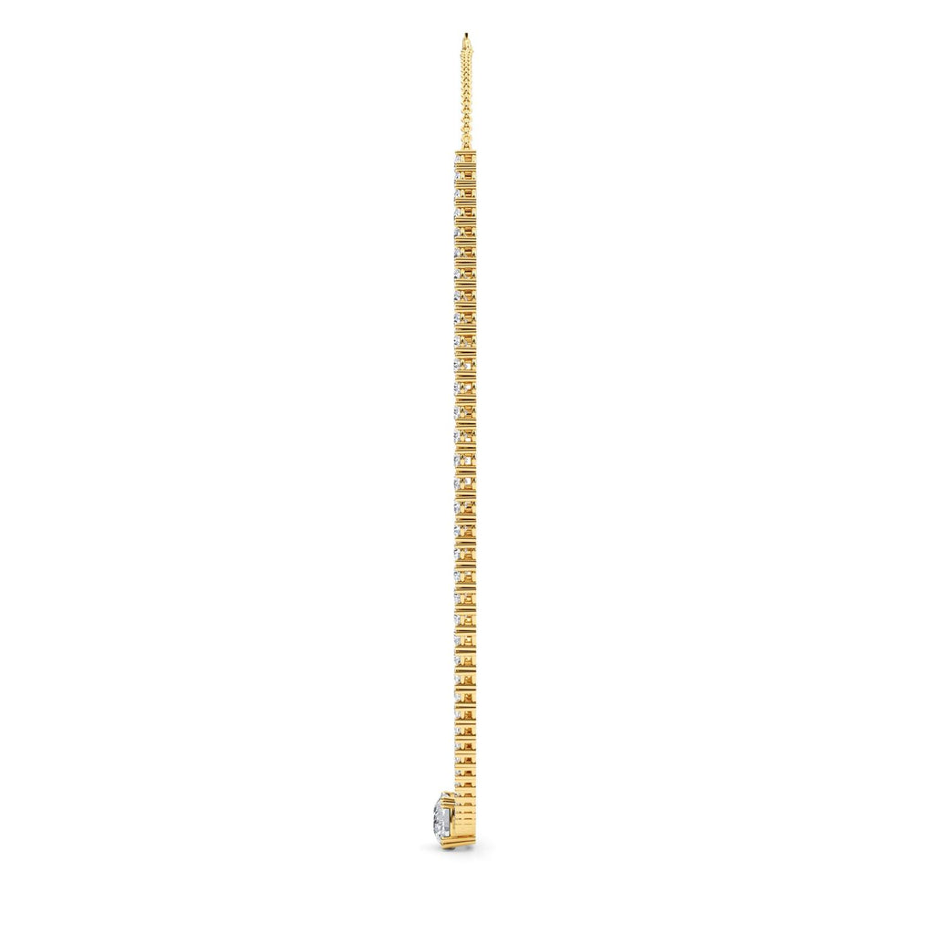 Lab Grown Diamond NECKLACE 12.43 ctw N08312_D-9.20CT-14IN