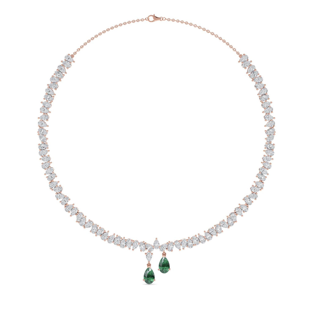 Lab Grown Diamond NECKLACE 16.51 ctw N08314-14.25CT-14IN