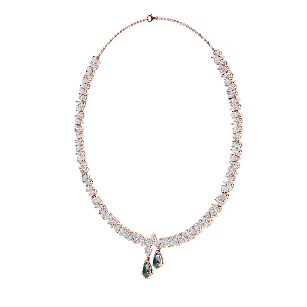 Lab Grown Diamond NECKLACE 16.51 ctw N08314-14.25CT-14IN