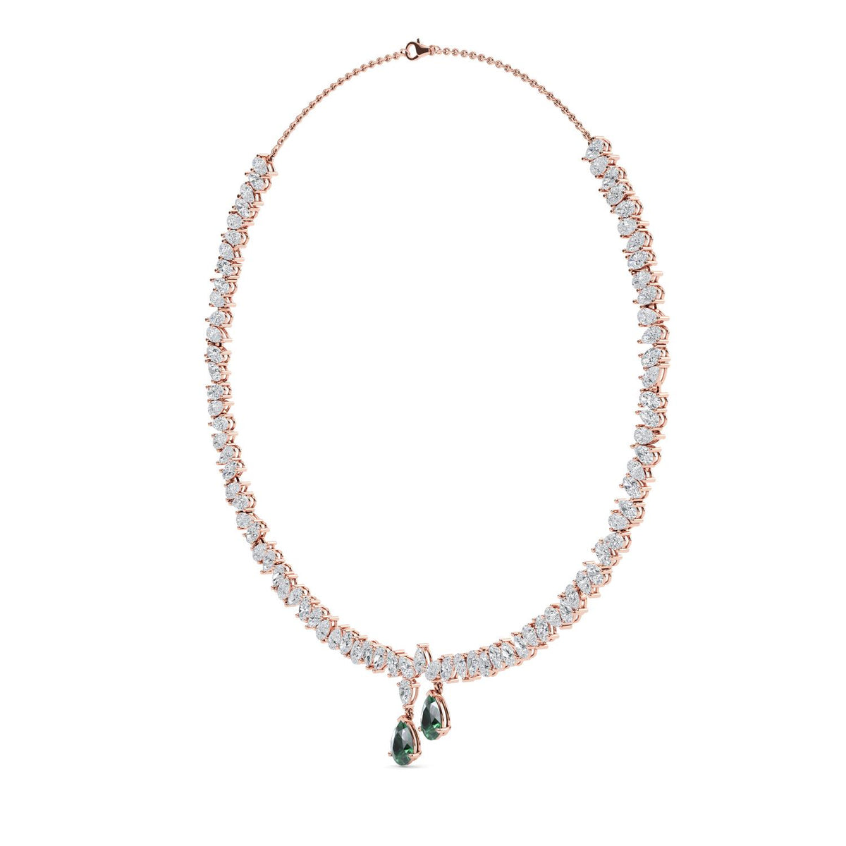 Lab Grown Diamond NECKLACE 16.51 ctw N08314-14.25CT-14IN