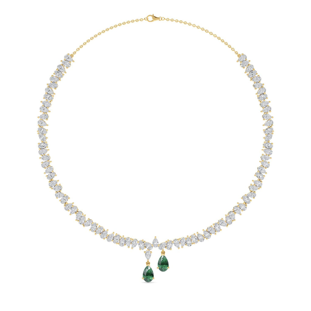 Lab Grown Diamond NECKLACE 16.51 ctw N08314-14.25CT-14IN