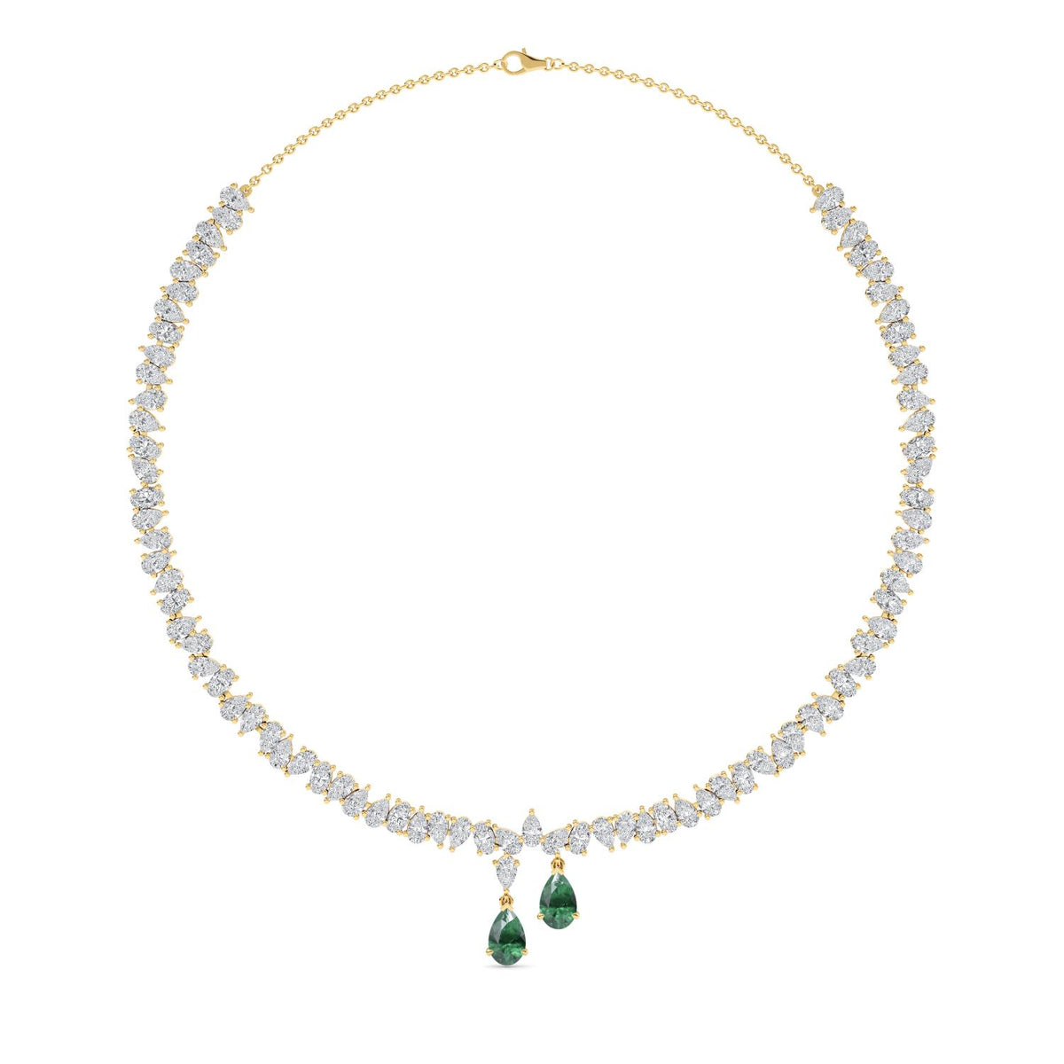Lab Grown Diamond NECKLACE 16.51 ctw N08314-14.25CT-14IN
