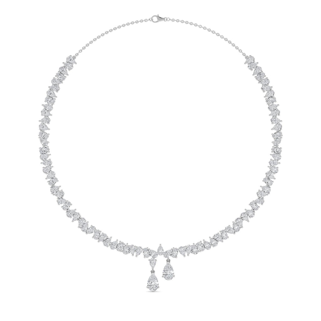 Lab Grown Diamond NECKLACE 16.28 ctw N08314_D-16.25CT-14IN
