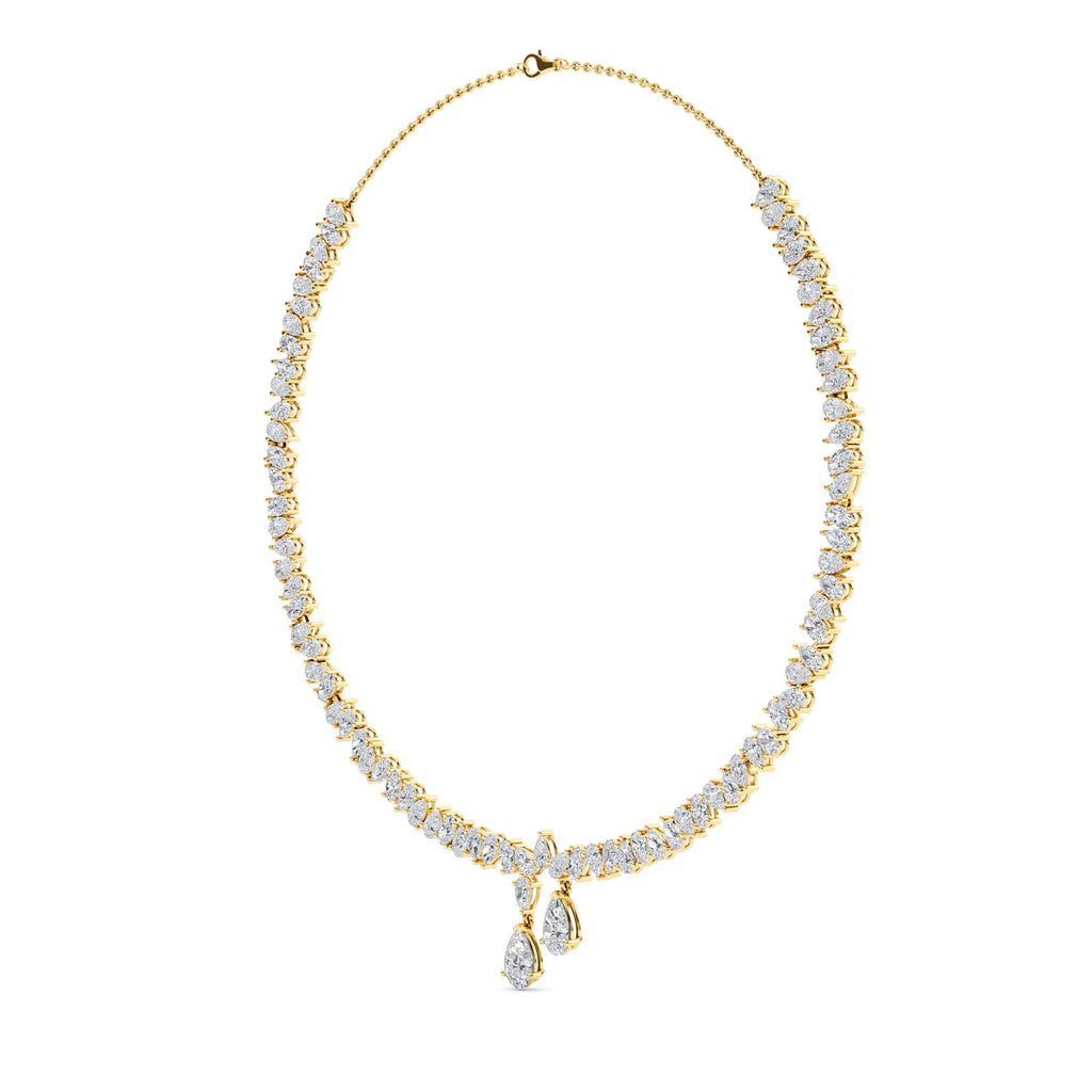 Lab Grown Diamond NECKLACE 16.28 ctw N08314_D-16.25CT-14IN