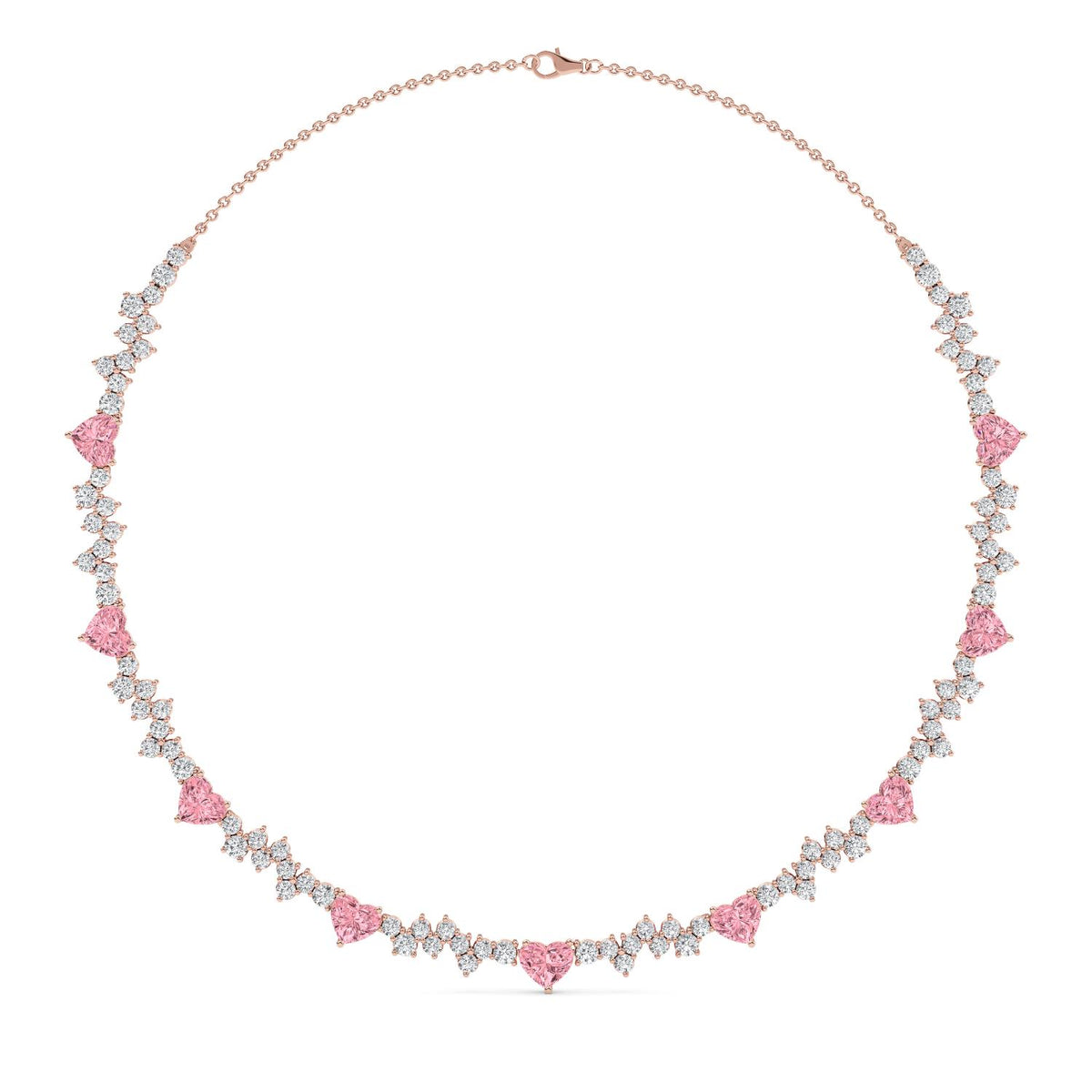 Lab Grown Diamond NECKLACE 17.27 ctw N08315-17.25CT-14IN
