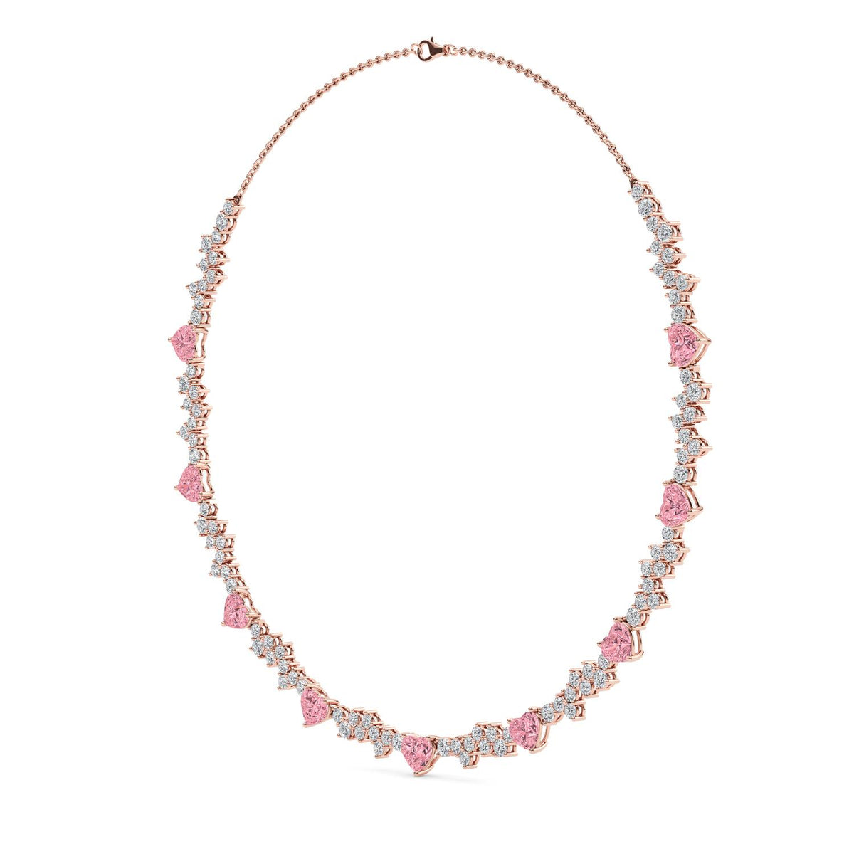 Lab Grown Diamond NECKLACE 17.27 ctw N08315-17.25CT-14IN
