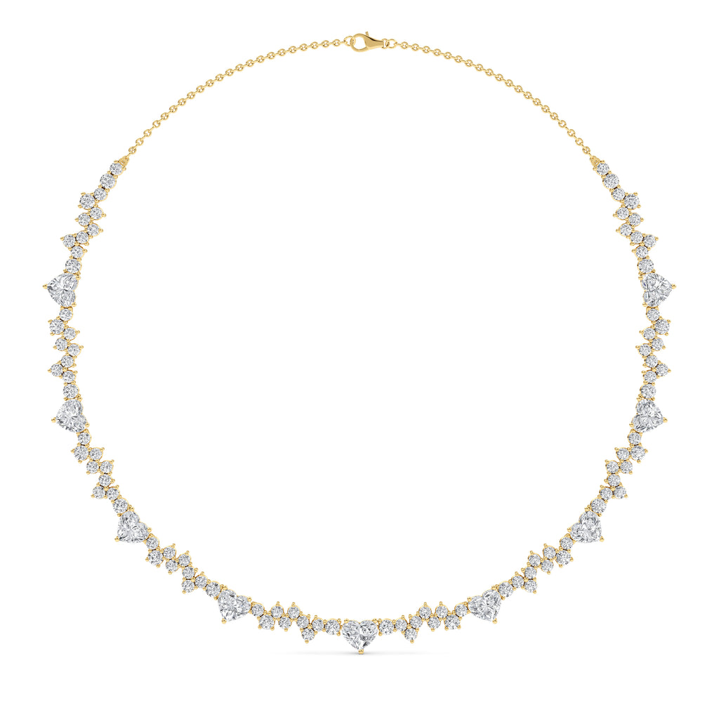 Lab Grown Diamond Necklace 17.27 ctw N08315_P-17.25CT-14IN