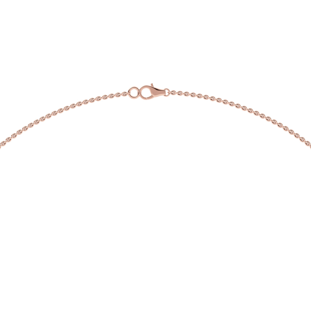 Lab Grown Diamond Necklace 3.75 ctw N08351EM-0.40CT-16IN
