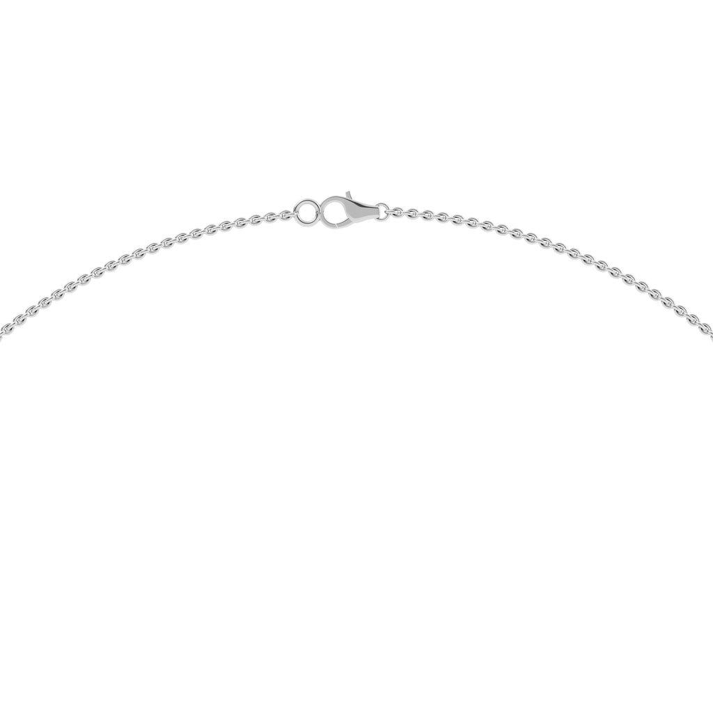 Lab Grown Diamond Necklace 3.75 ctw N08351EM-0.40CT-16IN